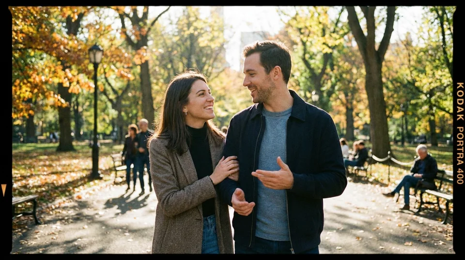 Active listening in a park